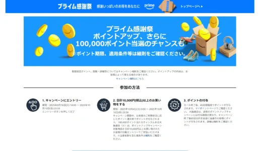 Amazonプライム感謝祭/購入商品まとめ【2025/10】