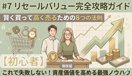 【金融】#7リセールバリュー完全攻略ガイド｜賢く買って高く売るための8つの法則 前編【初心者】